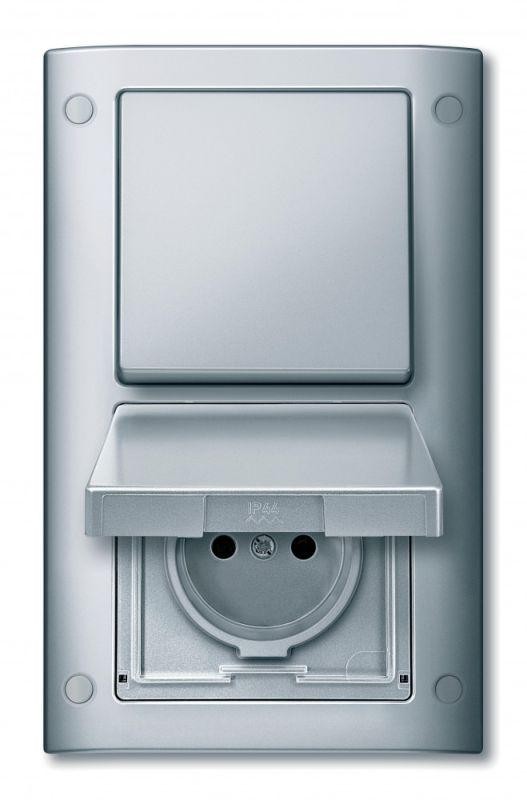  Рамка 2-м Merten с винт. креп. aquadesign SchE MTN401260 