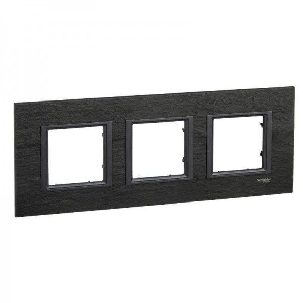  Рамка 3-м Unica Top иберийский сланец SchE MGU68.006.7Z1 