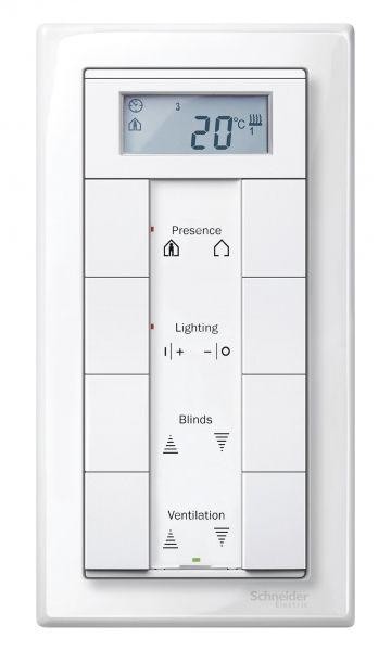  Рама 2-м Merten M-SMART без перегор. бел. SchE MTN478819 