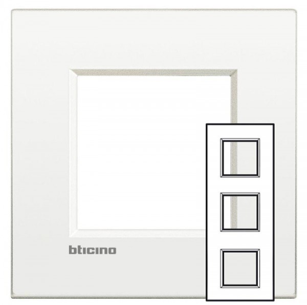  Рамка 2х3мод. LivingLight 71мм бел. Leg BTC LNE4802M3BN 