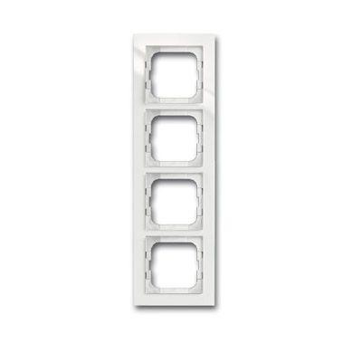  Рамка 4-м Axcent для монтажа заподлицо бел. ABB 2CKA001753A4124 