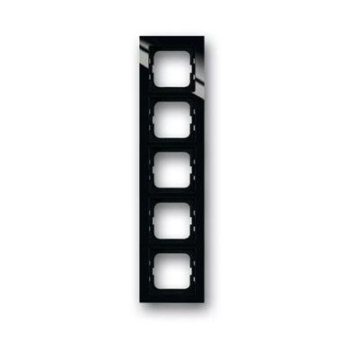  Рамка 5-м Axcent для монтажа заподлицо черн. ABB 2CKA001753A4130 