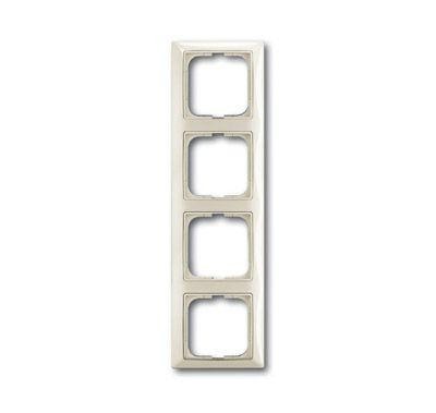  Рамка 4-м Basic 55 chalet-white ABB 2CKA001725A1514 