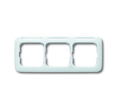  Рамка 3-м Reflex SI горизонт. с полем для надписи альп. бел. ABB 2CKA001754A3732 