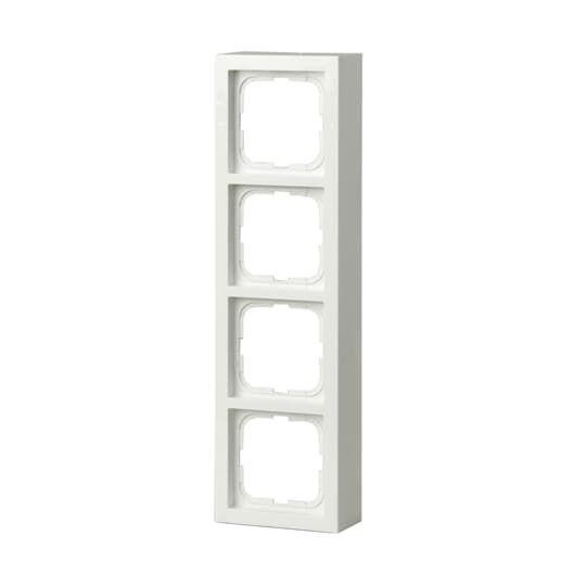  Рамка 4-м Impressivo для наружн. монтажа бел. ABB 2TKA000417G1 