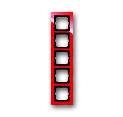  Рамка 5-м Axcent красн. ABB 2CKA001754A4353 