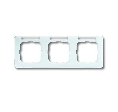  Рамка 3-м Reflex SI linear горизонт. с полем для надписи альп. бел. ABB 2CKA001754A4062 