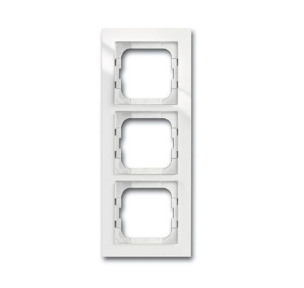  Рамка 3-м Axcent для монтажа заподлицо бел. ABB 2CKA001753A4123 