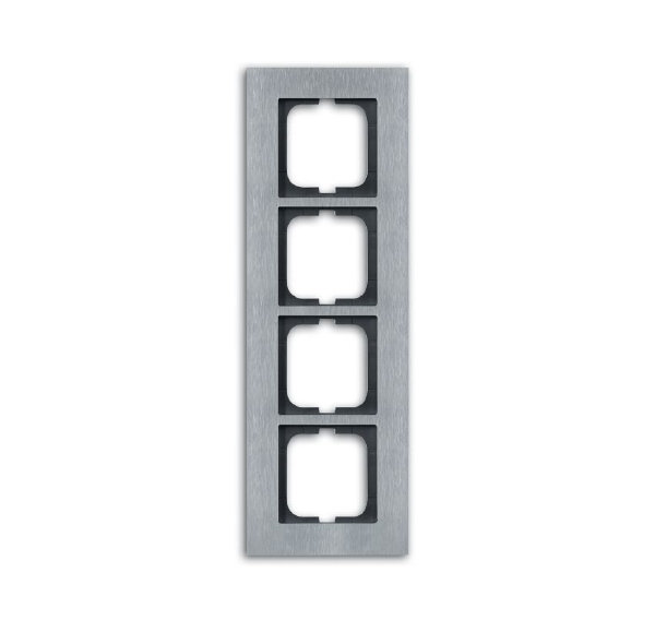  Рамка 4-м Carat сталь ABB 2CKA001754A4257 