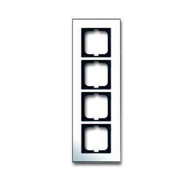  Рамка 4-м Carat глянцевый хром ABB 2CKA001754A4363 