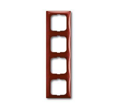  Рамка 4-м Basic 55 foyer-red ABB 2CKA001725A1519 