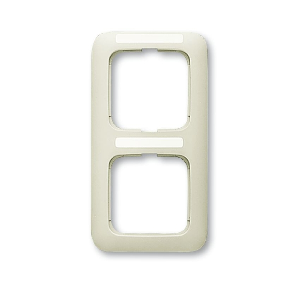  Рамка 2-м Busch-Duro 2000 SI сл. кость ABB 2CKA001725A1465 