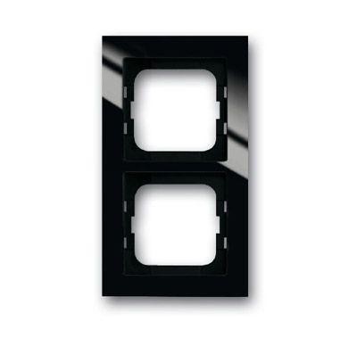  Рамка 2-м Axcent для монтажа заподлицо черн. ABB 2CKA001753A4127 