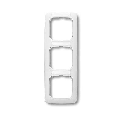  Рамка 3-м Reflex SI верт. с полем для надписи альп. бел. ABB 2CKA001754A3724 