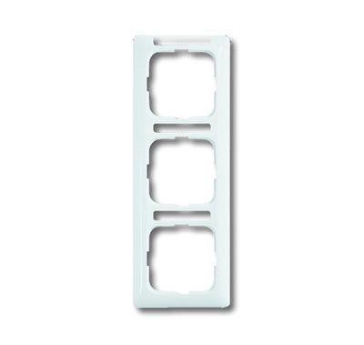 Рамка 3-м Reflex SI linear верт. с полем для надписи альп. бел. ABB 2CKA001754A4061 