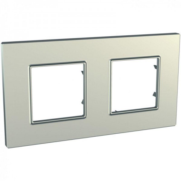  Рамка 2-м Unica quadro титан SchE MGU6.704.57 