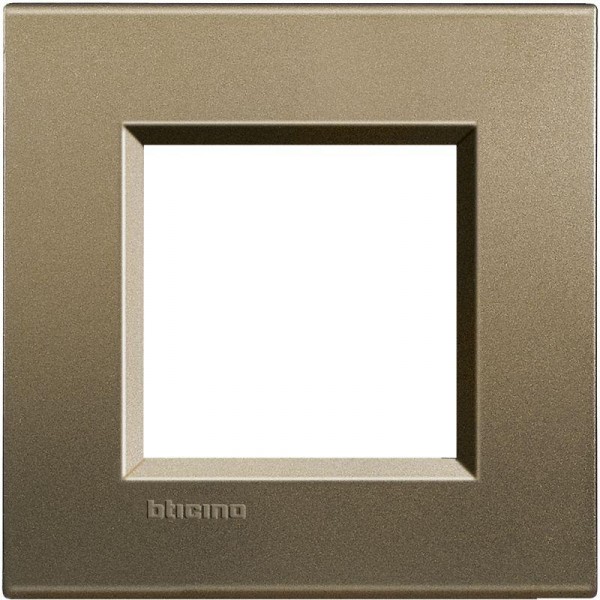  Рамка 1-м LivingLight прямоугол. корич. шелк Leg BTC LNA4802SQ 