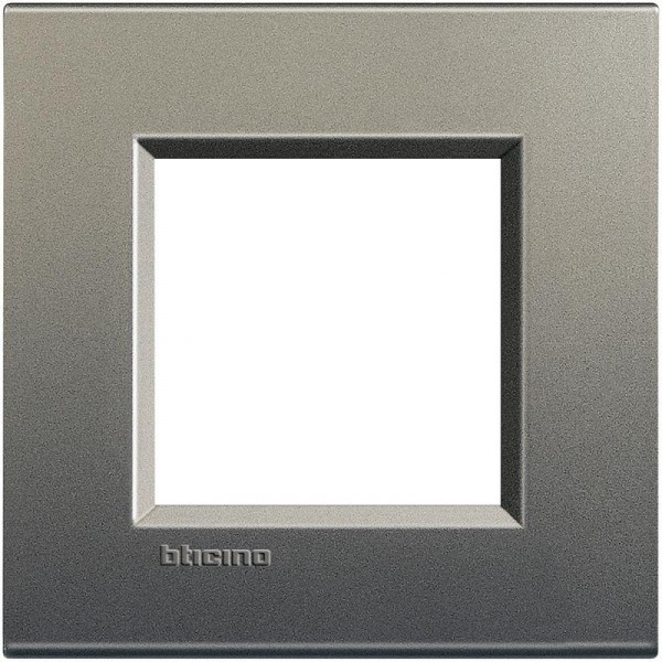  Рамка 1-м LivingLight прямоугол. сер. шелк Leg BTC LNA4802AE 