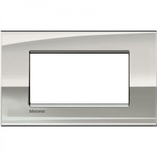  Рамка 4мод. Air LivingLight паладий Leg BTC LNC4804PL 