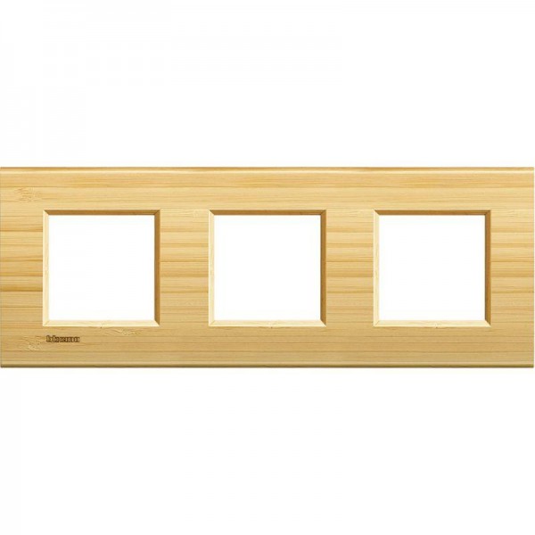  Рамка 3-м LivingLight прямоугол. бамбук Leg BTC LNA4802M3LBA 