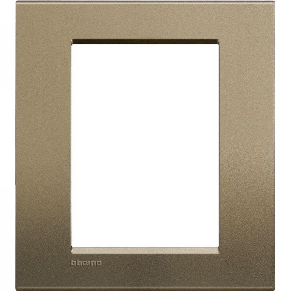  Рамка 3+3мод. LivingLight прямоугол. корич. шелк Leg BTC LNA4826SQ 