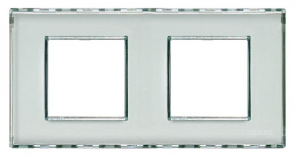  Рамка 2-м LivingLight прямоугол. Kristall Leg BTC LND4802M2KR 