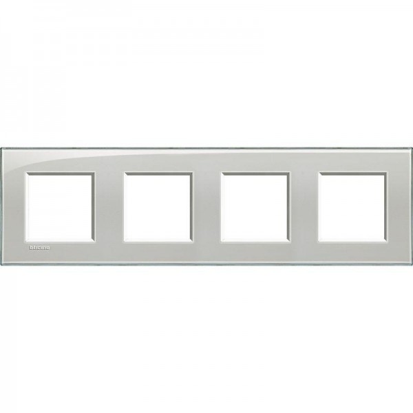  Рамка 4-м LivingLight прямоугол. серое небо Leg BTC LNA4802M4KG 