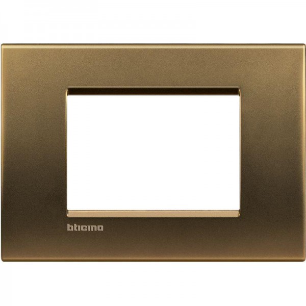  Рамка 3мод. LivingLight прямоугол. бронза Leg BTC LNA4803BZ 