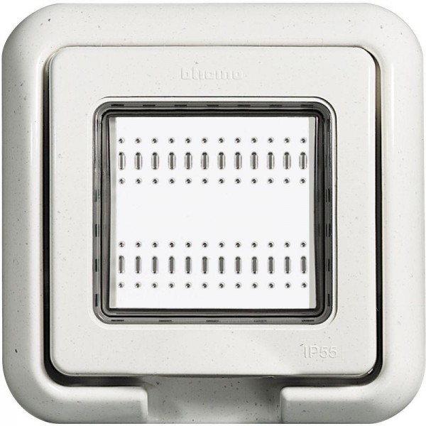  Крышка влагозащ. IP55 Idrobox бел. 2мод. Leg BTC 24602N 