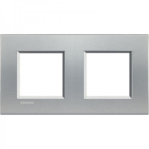  Рамка 2+2мод. LivingLight алюм. Leg BTC LNA4802M2TE 