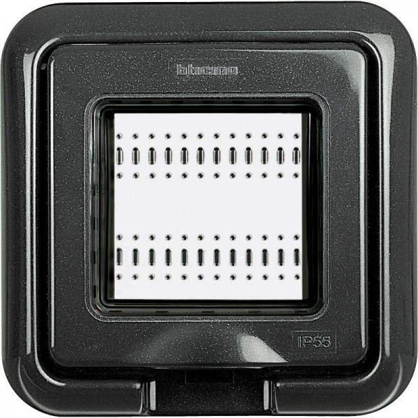  Крышка влагозащ. Idrobox IP55 тем. сер. 2 мод. Leg BTC 24602L 