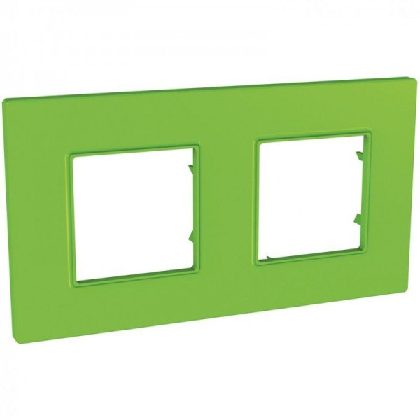  Рамка 2-м Unica quadro киви SchE MGU4.704.28 
