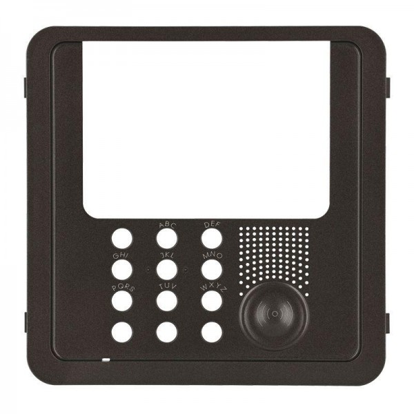  Панель лицевая MyHome SCS для центрального блока охраны графит Leg 064982 