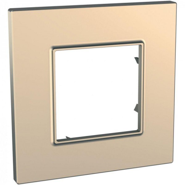  Рамка 1-м Unica quadro медь SchE MGU6.702.56 