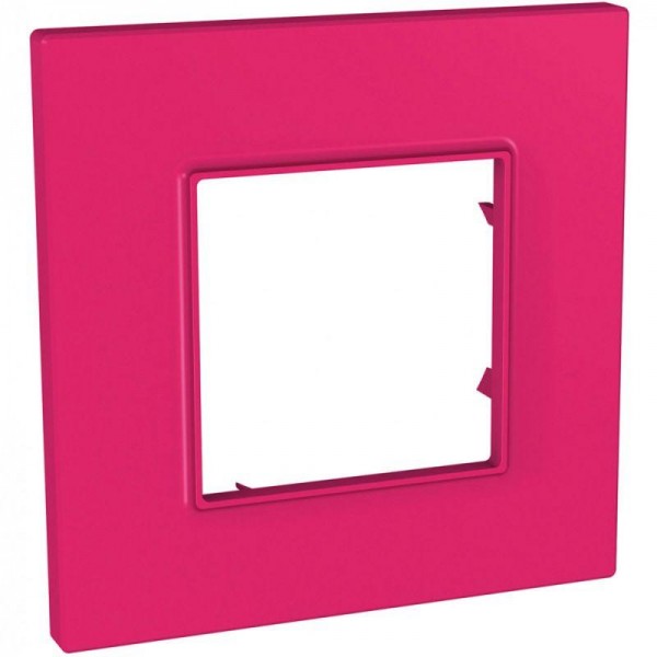  Рамка 1-м Unica quadro малина SchE MGU4.702.27 