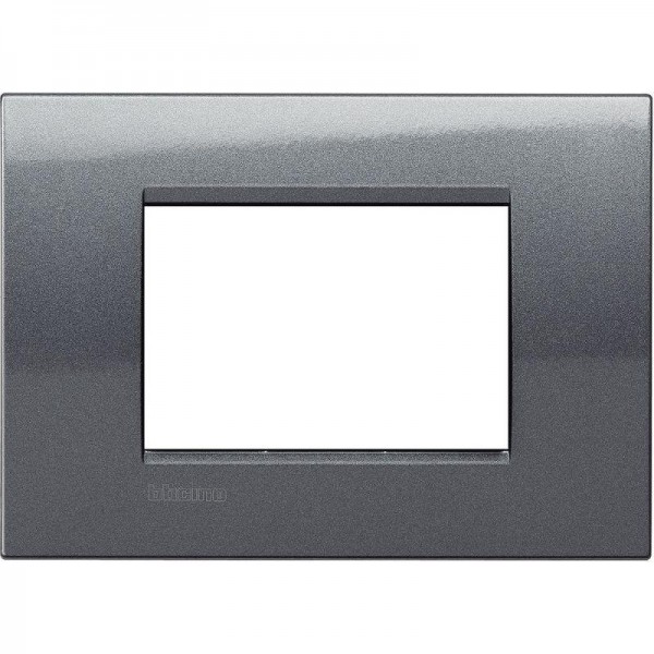  Рамка 3-м LivingLight "Сталь" Leg BTC LNA4803AC 