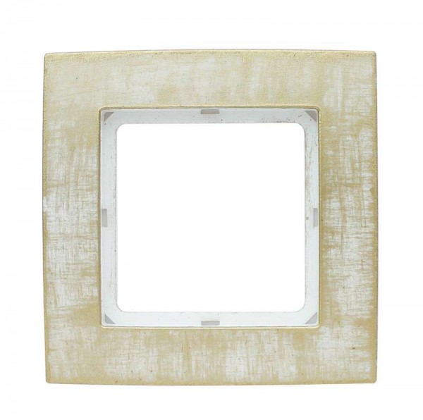  Рамка 1-пост. Palazzo Vintage бел. зол. Duwi 26583 2 