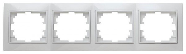  Рамка 4-м СП Plano 1-504-01 гор. бел. Intro Б0027629 