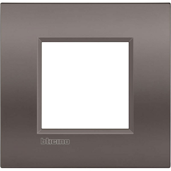 Рамка 2мод. Air Livinglight итальянский стандарт "Глина" Leg BTC LNC4802CY 
