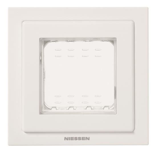  Рамка 1-м 2мод. Zenit монтажная + набор монтаж. IP55 FM бел. ABB 2CLA327100N1101 