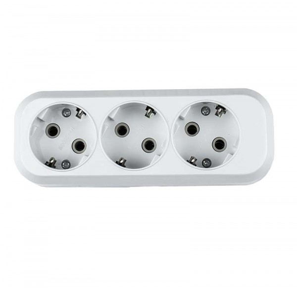  Колодка 3-м с заземл. 5130 ASD / IN HOME 4690612000480 