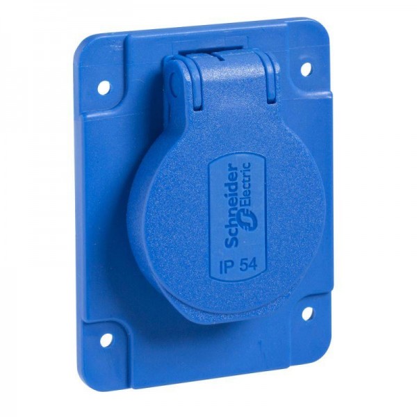  Розетка промышленная 10-16А 65х85мм IP54 SchE PKS61B 