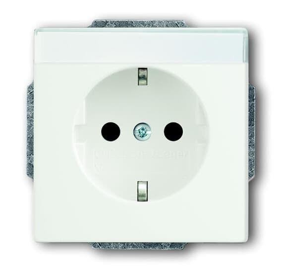  Розетка SCHUKO с пол.solo/fut.б.барх. ABB 2CKA002011A3881 