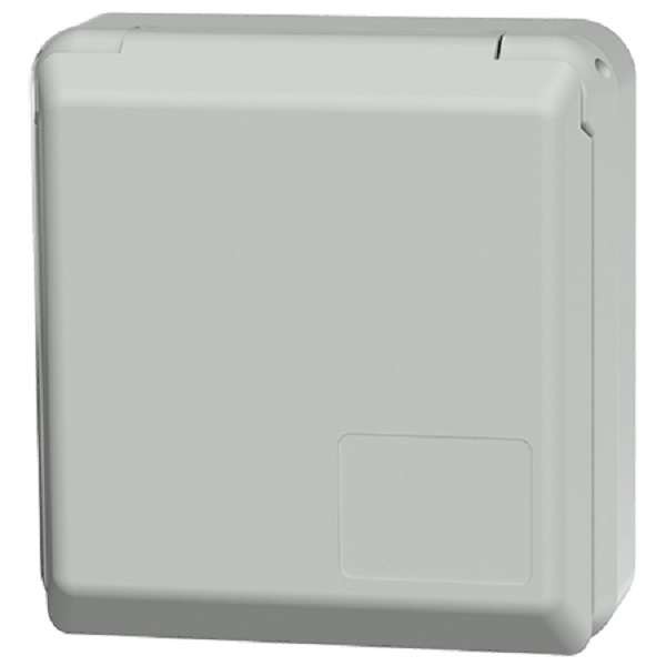  Розетка СП 16А 2п+З 230В IP44 CEPEX SCHUKO с коробкой винтовое соединение сер. Mennekes 4982 