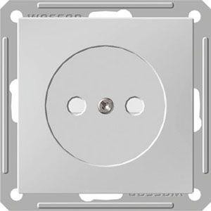  Механизм розетки 1-м СП W59 16А IP20 защ. шторки без заземл. бел. SchE RS16-151-1-86 
