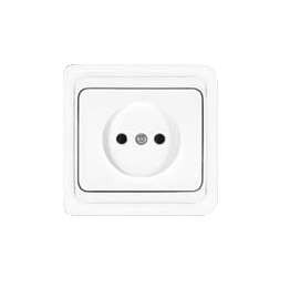  Розетка 1-м СП Валери 16А IP20 бел. Universal В0022 