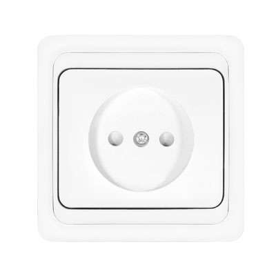  Розетка 1-м СП Валери 16А IP20 защ. шторки бел. Universal В0022x 