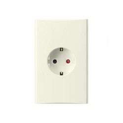  Механизм розетки 1-м 70W/Selix/Zunis с заземл. крем. Anam Legrand 6751 20/N 