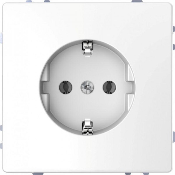  Розетка Merten D-Life 16А без защ. шторок с заземл. SD бел. лотос SchE MTN2301-6035 