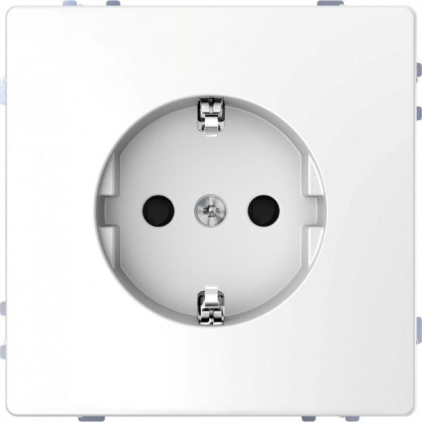  Розетка Merten D-Life 16А защ. шторки с заземл. SD бел. лотос SchE MTN2300-6035 